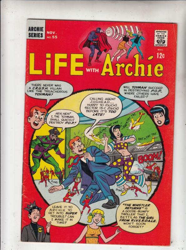 Life with Archie #55 (Nov-66) VF/NM- High-Grade Archie, Jughead, Betty, Veron...