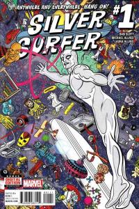 Silver Surfer (2016 series) #1, NM (Stock photo)