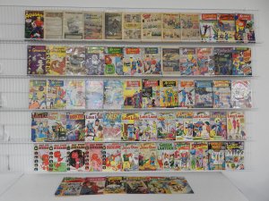 Lot of 66 Low Grade Comics W/ Superman, Lois Lane, Flash! See Description!