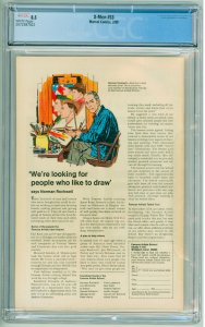 The X-Men #53 (1969) CGC 8.5! White Pages!