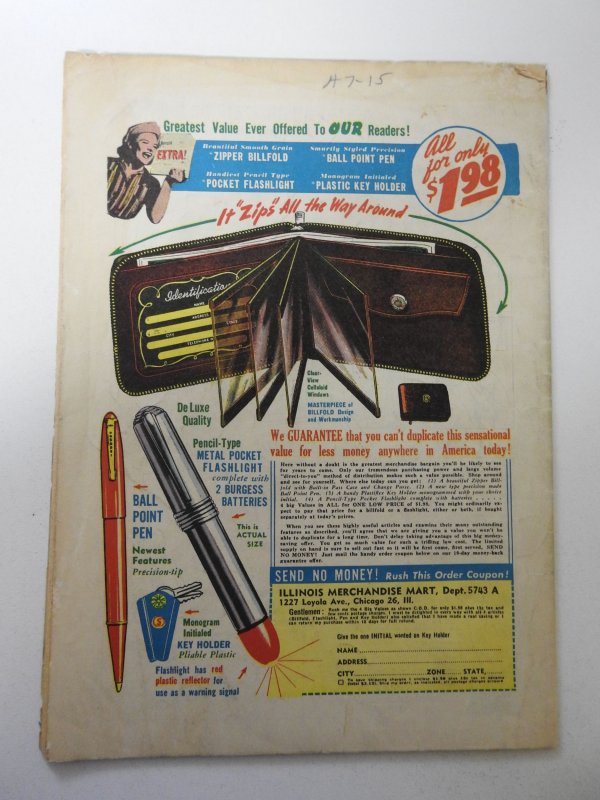 Crime Patrol #14 VG+ Condition pencil bc