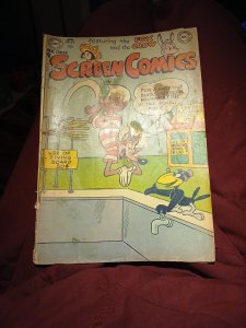 Real Screen #49 Dc Comics 1952 Fox and Crow Funny Animals Golden Age Cartoon