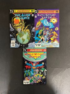 Invasion! (1988) #'s 1-3 VF/NM (9.0+) Complete Set McFarlane