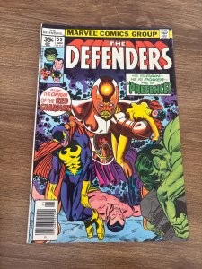 Defenders # 55 VF/NM Marvel Comic Book Dr Strange Hulk Silver Surfer 18 J437