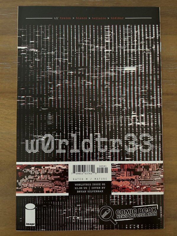 W0rldtr33 #5 Bryan Silverbax Virgin Exclusive LTD 333 Copies ???