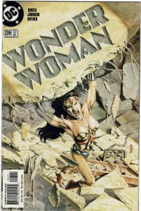 Wonder Woman #206 (1987 v2) Greg Rucka Barbara Minerva NM