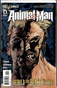 Animal Man #4 (2012) Animal Man