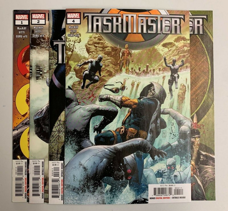 Taskmaster #1-5 (Marvel 2020) Jed MacKay (9.2+) 1st Taeguki/ Korean Taskmaster 