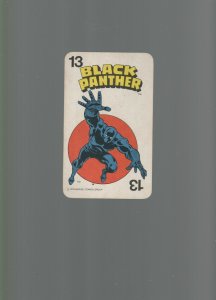 1978 Marvel Comics Super- Heroes Card Game-Black Panther