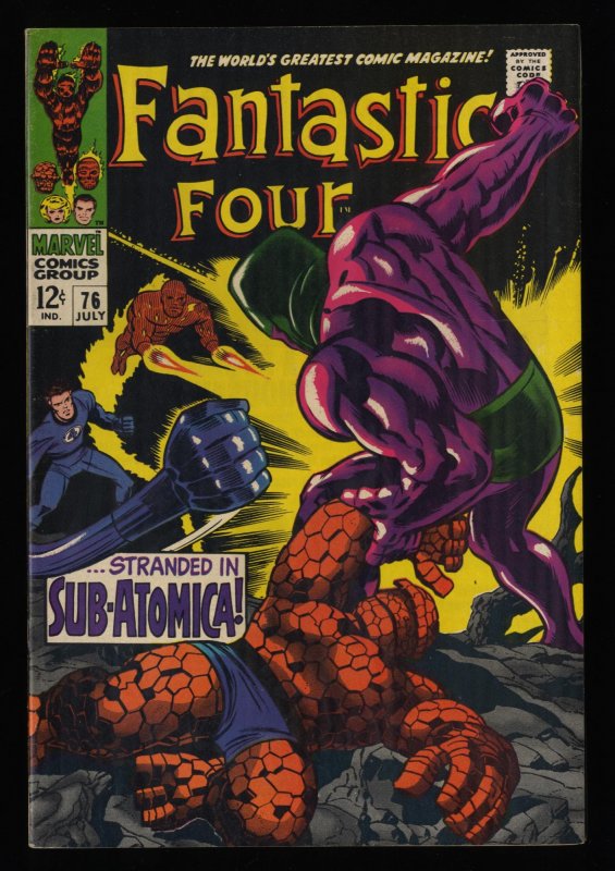 Fantastic Four #76 FN- 5.5 Marvel Comics