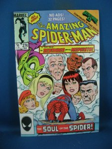 AMAZING SPIDERMAN 274 NM GREEN GOBLIN 1986