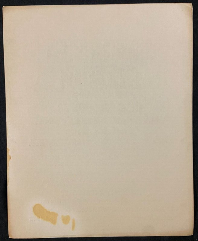 1952 1ST SAN DIEGO SCI FI CONVENTION  PROMO POSTER (BEFORE SDCC) RARE FN/VF