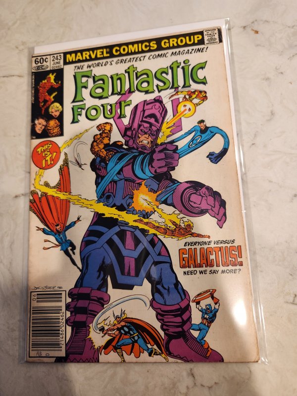 Fantastic Four #243 Newsstand Edition (1982)