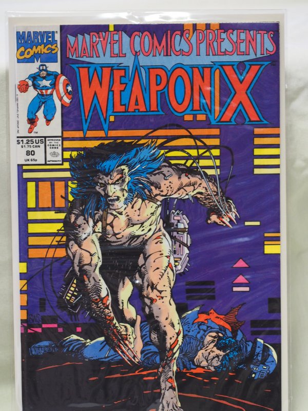 Marvel Comics Presents Weapon X 73,77,78,79 and 80 all NM