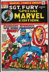 Special Marvel edition #11 (1973) Sgt. Fury