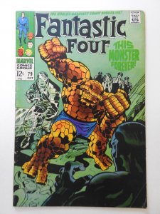 Fantastic Four #79 (1968) Marvel's First Family! Sharp VG+ Condition!