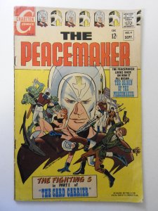 The Peacemaker #4 (1967) VG Condition moisture stain