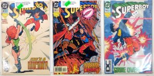 Superboy Lot of 3 #2, 3, 11 (1994) DC Comics 1st Print Comic Books