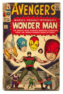 Avengers #9 comic book captain america marvel Silver Age wonder man