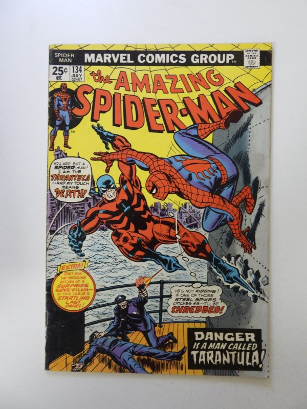 The Amazing Spider-Man #134 (1974) 1st appearance of Tarantula VG/FN MVS intact