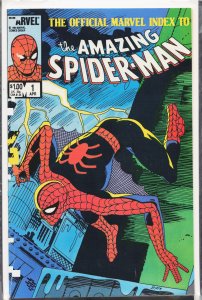 The Official Marvel Index to the Amazing Spider-Man #1 (1985) Spider-Man