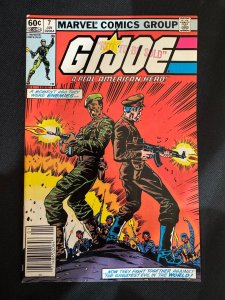 G.I. Joe: A Real American Hero #7 Newsstand Edition (1982)