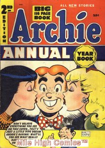 ARCHIE ANNUAL (1950 Series) #2 Very Good Comics Book