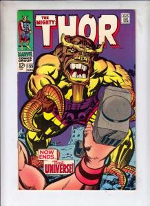 Thor, the Mighty #155 (Aug-68) VF/NM+ High-Grade Thor