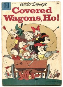 Walt Disney's Covered Wagons Ho -Four Color Comics #814 1957 G/VG 