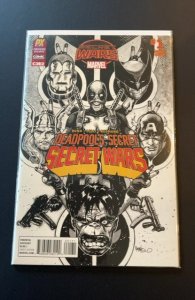 Deadpool's Secret Secret Wars #1 C2E2 Cover (2015)