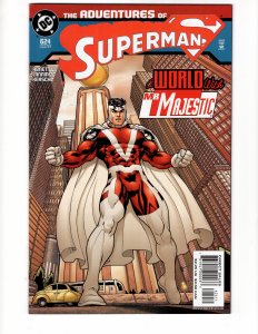 Adventures of Superman #624 Mr. Majestic >>> $4.99 UNLIMITED SHIPPING!