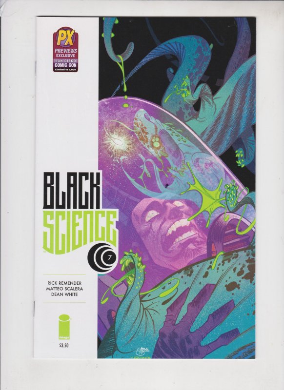 Black Science #7 PX Previews Exclusive SDCC Variant (2014)