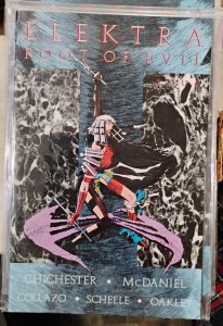 ELEKTRA root of evil  #  4  1995 marvel disney daredevil chichester
