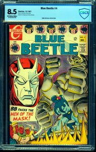 Blue Beetle #4 CBCS VF+ 8.5 Off White to White
