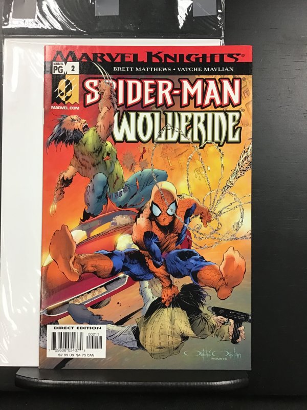 Marvel Knights: Spider-Man & Wolverine #2 (2003)