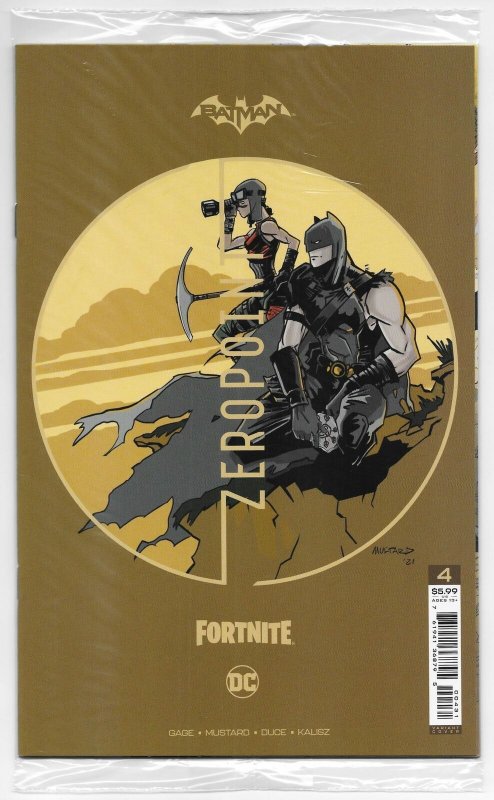 Batman Fortnite Zero Point #4 Mustard Premium Variant | Sealed with Code (NM)