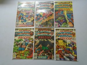 Captain America and The Falcon Comic Lot #183-211 19 Diff Avg 4.0 VG (1975-77)