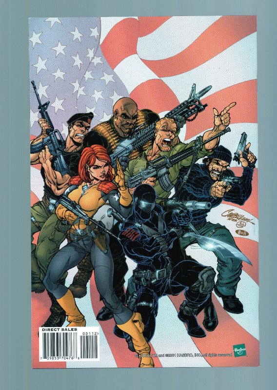 G.I. Joe: A Real American Hero #1 - David Michael Beck Variant. (9.0/9.2) 2001