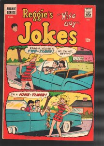 Reggie's Jokes #1 1968- Archie-First issue-Pin-up pages-surf boards-psychedel...