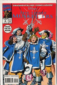 Disney's The Three Musketeers #2 (1994) The Three Musketeers