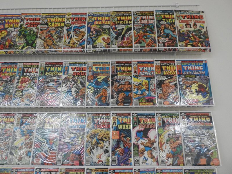 Marvel Two-in-One Complete Set #'s 1-100, and Annuals #'s 1-7! Avg ...