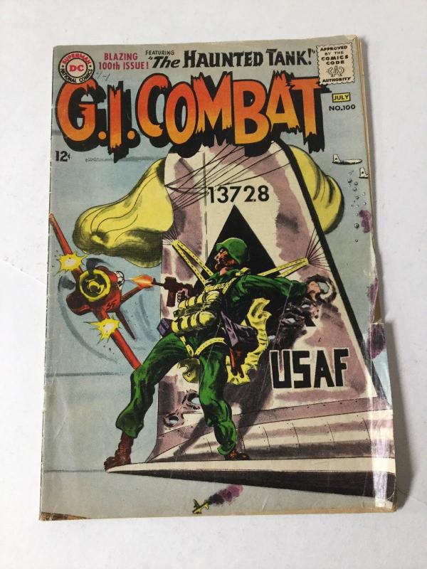 G.I. Combat 100 2.0 Gd Good DC Comics SA 