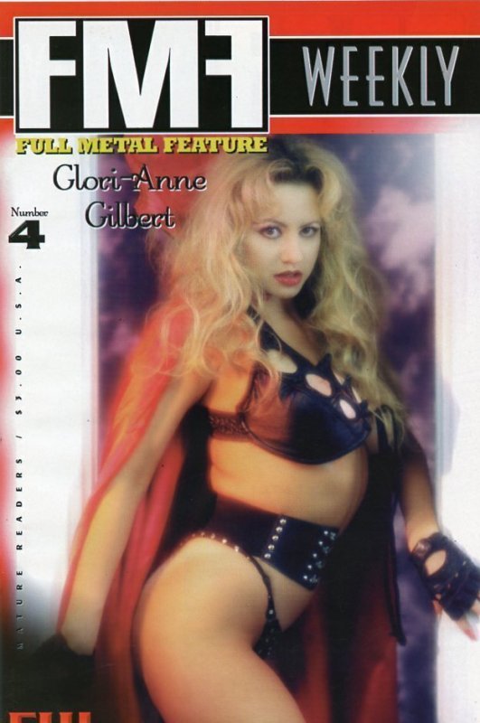 Full Metal Fiction 4 1997 Gloria Anne Gilbert Cover NM- 9.2 London Night Studios