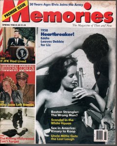 Memories #1 Spring 1988-1st issue-JFK-Reagan-Norman Mailer-Elvis-VG