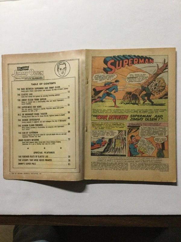 80 pg. Giant Jimmy Olsen 2 Vg Very Good 4.0