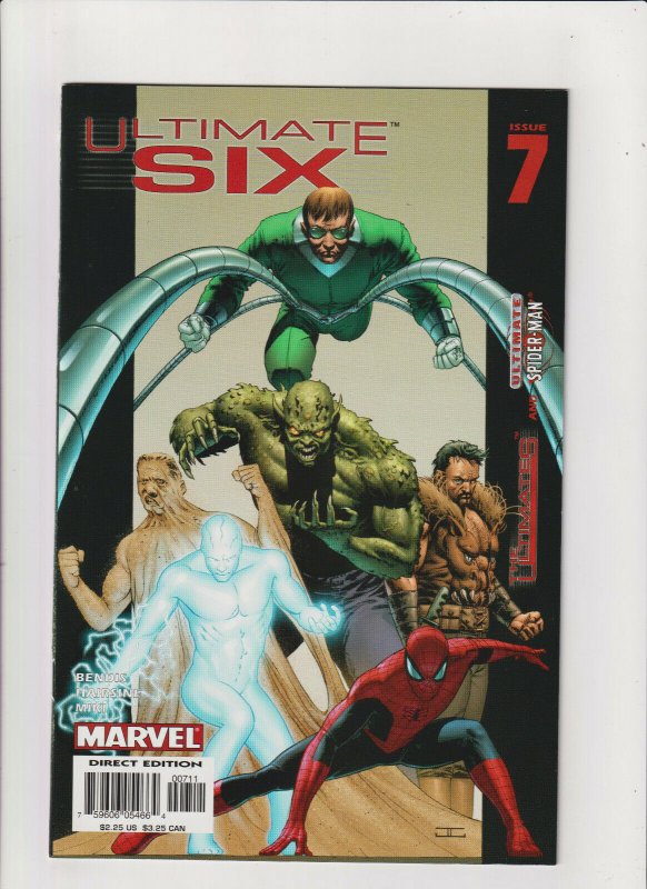 Ultimate Six #7 NM- 9.2 Marvel Comics Ultimate Spider-man & The Ultimates