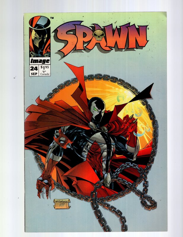 Spawn #24 (1994)  VF+ Todd McFarlane IMAGE COMICS / ID#423