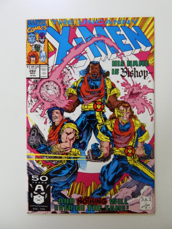 The Uncanny X-Men #282 (1991) 1st cameo appearance of Bishop VF- condition