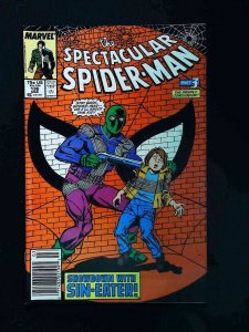 Spectacular Spider-Man #136  Marvel Comics 1988 Vf+ Newsstand