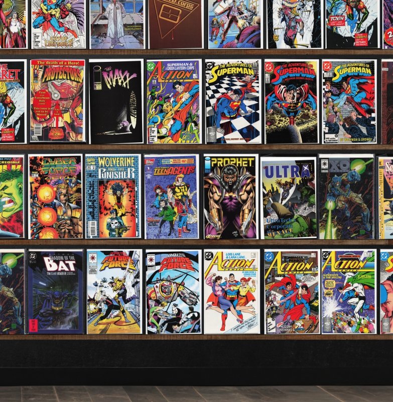 Huge Lot 150+ Comics with Death&, Action Comics, The H.A.R.D. Corps & More!